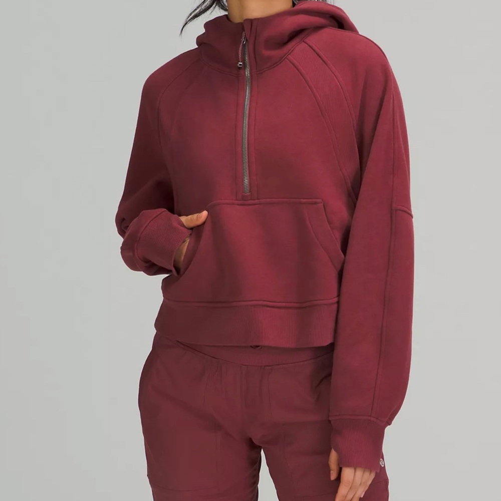 🥀NWT Lululemon Scuba Oversized Half Zip🥀